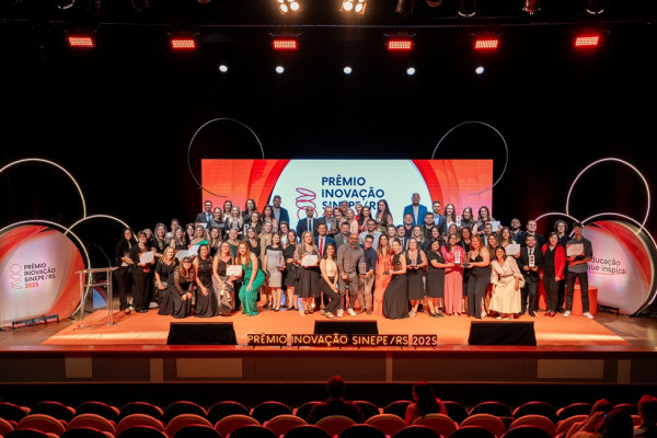 Prêmio Inovação SINEPE/RS 2025 conhece seus vencedores